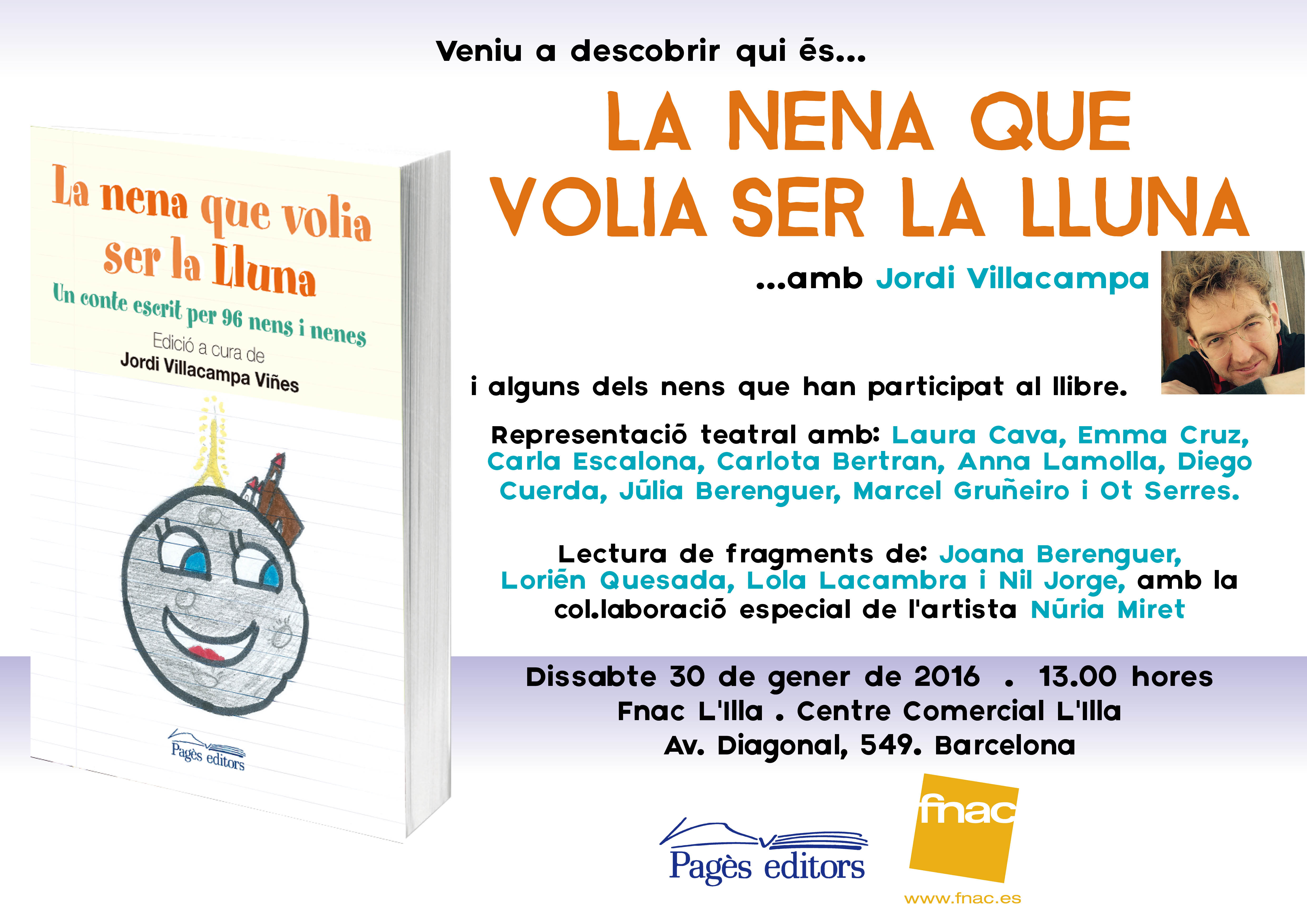 La nena que volia ser la lluna (Fnac BCN)